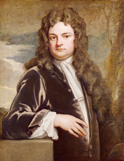 Porträt von Sir Richard Steele (1672-1729), 1711 von Godfrey Kneller